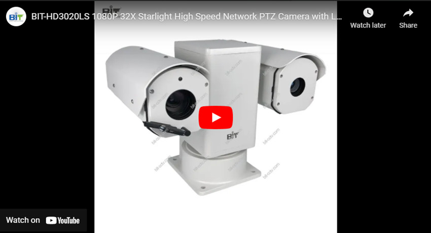 BIT-HD3020LS 1080P 32X Starlight High Speed Network PTZ Kamera med Laser Illuminator