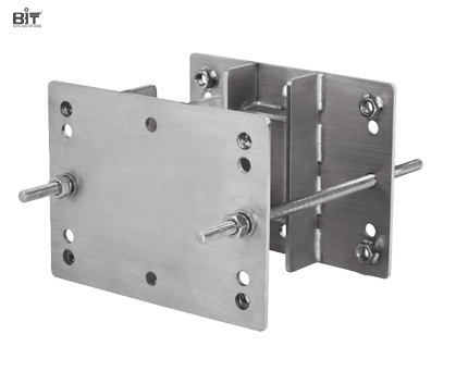 WS2776 Rustfrit stål Polemount beslag til Pan Tilt Positioner